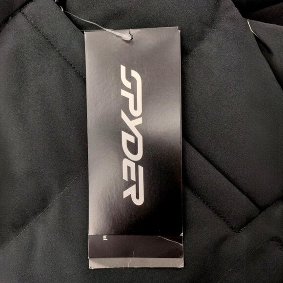 Spyder Men's Size XL Black Black Bromont Insulated Waterproof Winter Ski… - Picture 8 of 10